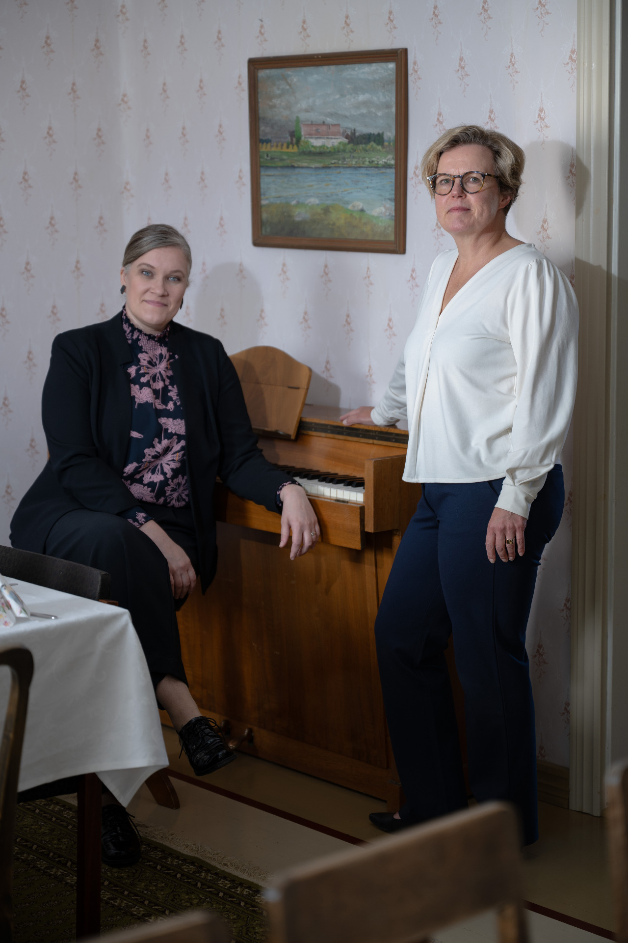 Helena Lehtimäki ja Leena Mäki